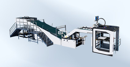Non-Stop Delivery High-speed Automatic Flute Laminator